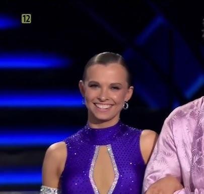 Ola Filipek i Wojciech Kucina podczas występu w programie